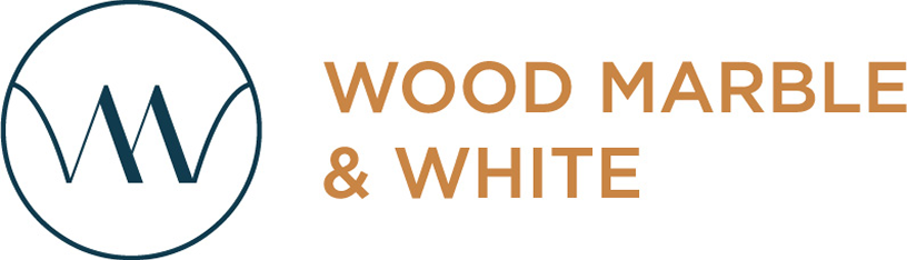 Wood Marble & White