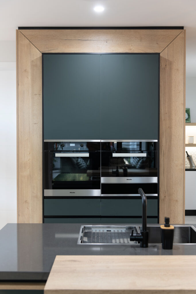 State of the art appliances are built for luxury kitchen designs.